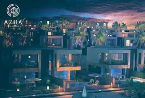 شاليه للبيع فى قرية ازها العين السخنه