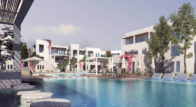 شاليه للبيع فى قرية ازها العين السخنه