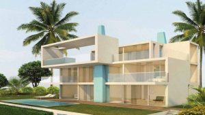 شاليه على البحر فى قرية المونت جلالة