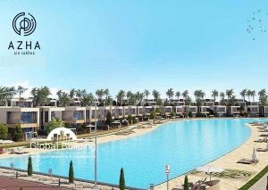 عنوان الشركة المالكه لقريةازها