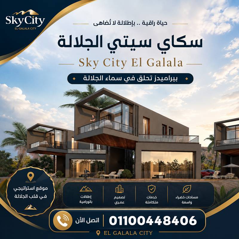 مشروع سكاي سيتي العين السخنة